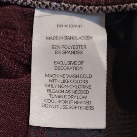 ALPINE Golf Men's Marron Shorts Golf - Picture 6 of 6